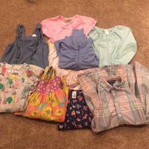 Bundle of girls clothes size 4-5